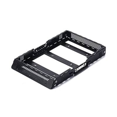 XEBRAD Metall-Gepäckträger-Dachgepäckträger, for Axial, SCX24 AXI00002, for Jeep, 1/24 RC Crawler Car Upgrade Teile Zubehör Dachgepäckträger für Spielzeugautos von XEBRAD